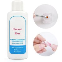 1 PC Gel Polish Remover Cleanser Plus Finger Nail tip Cleaning Liquid 60ml Nail art Cleaner