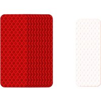 AliExpress 10~60pcs Bicycle Reflective Stickers Secure 30x80mm Warning Strip Car Motorcycle Night Safety Mark Bicycle Rim Frame Reflector