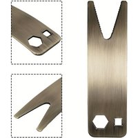 1PC Gitarre Bass Multi Schraubenschlüssel Gitarrenbauer Werkzeug für Anziehen Töpfe Schalter Reparatur Anziehen Schlüssel Gitarre Teile Zubehör