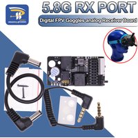 URUAV 5.8G RX PORT 3.0 DJI Digital FPV Goggles analog Receiver Board rapidfire TBS fusion for DJI Fatshark FPV Goggles