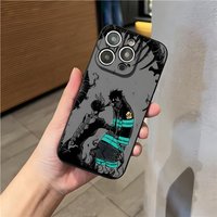 Fire Force Phone Case For IPhone 17 Pro Max 15 Pro 16 14 Plus 12 13 Mini 11 Pro Shockproof Soft Cover