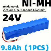 For Rowenta 9800mAh 24V Ni-MH Battery Pack CD Vacuum Cleaner Besen Air Force Extreme RH8770 RH8771WS RH877501 RH8779 RH877901