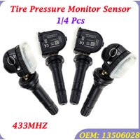 1/4Pcs Tire Pressure Monitor Sensor 13506028 TPMS For Opel Adam Ampera Antara Astra J k Corsa D Insignia Meriva B Mocha Zafira C