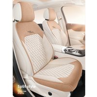 Universeller Hochwertiger Leinen-Autositzbezug, Atmungsaktiv, Luxuriös für Limousine und SUV. Sitzkissen Autositz Vollschutzbezug