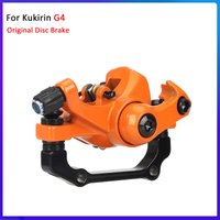 Original Front Or Rear Brake Base For Kukirin G4 Kickscooter Electric Scooter Mechanical Brake With All-metal Brake Pads Parts