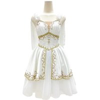 Romantic Ballet Long Tutu Custome Size Made Ballet Costumes Tutu the Awakening of Flora Tutu Dawn Goddess Ballet Competition P