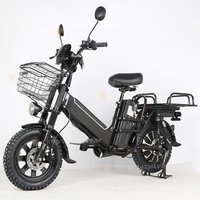 Upgraded Monster Ebike Dual Battery Customizable 60V 1000w 16 * 3.0 Tire Disc Brake Absorption Electric Bike Bicycle City Food