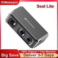 3DMakerpro Seal Lite 3D-Scanner für 3D-Druck - 3D-Drucker Zubehör Handscanner mit 0,02mm Genauigkeit, NIR-Licht & Anti-Shake Optische Linsen