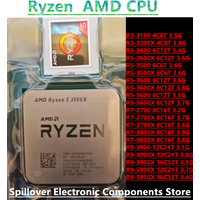 R3-3100 3300X R5-2600X R5 3500 3600X 5600X R7-2700X 3700 R7 3800X R9-3900X 3950X 5900X 5950X Ryzen AMD CPU