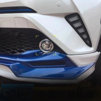 Auto Replacement Parts For Toyota CHR C-HR 2017-2022 Foglight Lamp Sticker Cover Fog Lights Lamps Eyelid Eyebrow Strip