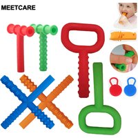 Kid Chewing Tube Speech Therapy Teeth Massager Tool Children Adult Speak Oral Muscle Rehabilitation Train Autism Sensory Care