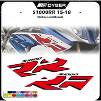 Für BMW S1000RR HP4 S1000 RR 2015-2018 Motorrad Verkleidung Shell Aufkleber Aufkleber S1000RR Logo Körper Aufkleber 1516 17 18 19