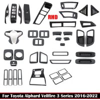 RHD for Toyota Alphard Vellfire 30 Series 2016-2022 Interior Accessories Handle Bowl Window Control Handbrake Seat Memory Cover