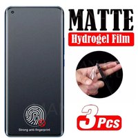 1-3Pcs Full Cover Matte Hydrogel Film for Samsung Galaxy S22 S23 S24 S25 Ultra TPU Screen Protectors for Samsung s25 s24 plus