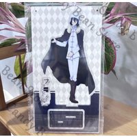 Genuine Anime Fyodor D Bungo Stray Dogs Nakahara Chuya Cosplay Acrylic Rotating Standing Sign Cartoon Figure Stand Adorn Gift