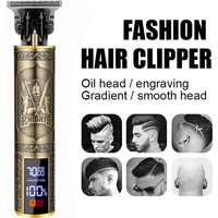 Elektrische Vintage Rasierer Barber Cordless Haar Schneiden Maschine USB Lade Haar Trimmer Tragbare Haar Clipper Geeignet Für Männer