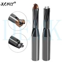 Couronne foret à grande vitesse 10-25.8mm 1.5-5D CNC usinage de trous violents indexable refroidissement interne perceuse à dents sabre substitut perceuse en U