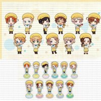 Hetalia Amo Crepe Ver. Ludwig Acg Stand Anime Peripherals Arthur Kirkland Acrylic Stand Alfred F. Jones Standing Plate Ivan Toys