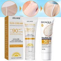 Sun Cream SPF 50+ PA++++ 40g Glow Sunscreen For Face Sunblock Deeply Hydrates Repairing Facial Cream Skin Care