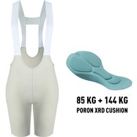 Santic New Women Cycling Bib Shorts MTB Road Cycling Bib Shorts With Pocket Sponge Cushion Summer Breathable 28℃+ TL26C05210G