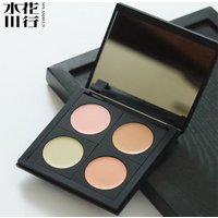 SPLASHEEN 4 Colors Concealer Palette Cream Moisturizing Foundation Cover Acne Marks Dark Brightening Skin Tone Correction Makeup