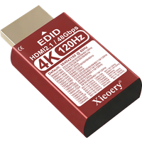 HDMI 2.1 4K 120Hz EDID Emulator, 48Gbps Headless HDMI Dummy Plug, Default 3840×2160@120Hz Virtual Display for GPU Servers