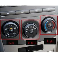 Car Air Conditioning Panel Switch AC Control Switch Knob For Toyota Corolla RAV4 2006-2013