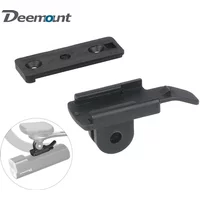 Deemount Front Light Stand Bracket W/Gopro Interface for Superfire BL12 Bicycle Lamp Holder Rack MTB Road Bike Parts