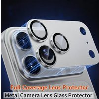 2/1pcs/set For iPhone 17 16 15 14 13 Pro Max Plus Air Mini 17Pro 16Pro15Pro 14Pro Phone Metal Camera Lens Tempered Protector