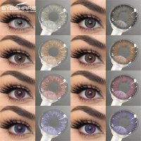 EYESHARE Neue Koreanische Rosa Lila Augen Kontakt Farbe Kontaktlinsen für Augen Grau Schönheit Schüler Braun Make-Up Objektiv Schnelle Lieferung