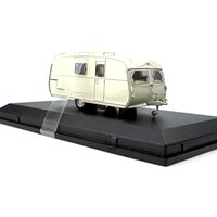 OXFORD 1:76 Scale Diecast Alloy Caravan Rear Support Toys Cars Model Classics Nostalgia Adult Souvenir Gifts Static Display