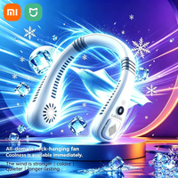Xiaomi Neck Bladeless Fan Mini Ultra Longlife Portablelazy Silent Fan Usb Charging Student Sports Office Multiple Home Scenarios