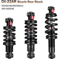 DV-22AR Bicycle Rear Shock Spring Hydrauli Suspension MTB Mountain Folding Bike Back Damper Absorber 125 150 165 190 200mm