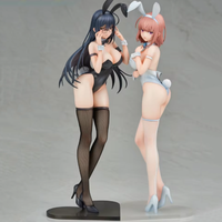 Rabbit Girl Black Rabbit Kui White Rabbit Xia Ya Animation Anime Pretty Girl Model Handmade Toy Desktop Chassis Ornaments