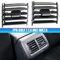 Car Rear Armrest Center A/C Air Conditioning Air Vent Grill Folding Clip Trim for Golf 7 7.5 MK7 MK7.5 2013-2020 1pc