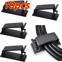 Cable Management Self-adhesive Cable Organizer: Cable Clamp, Clips, Holder, Decorative Cord Winder for Car USB Data Cable