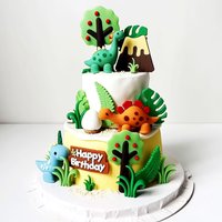 Luxury Little Dinosaur Cake Decorations Dinosaur Cupcake Topper Little Dinosaur Cake Toppers for Birthday Baby Shower