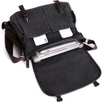 Vintage Crossbody Bags For Men Large Capacity Crossbody Bags Water Resistant Messenger Handbags Adjustable Strap for School Work