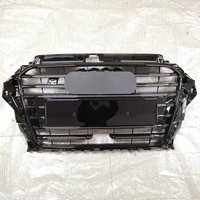ACC Style Front Sport Bumper Hood Racing Grill Grille for Audi A3 S3 Sline 8V 2014-2016 Car Exterior Parts