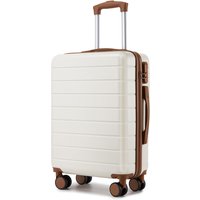 KONO 28" Scratch-Resistant Luggage, Adjustable Handle, Multi-Grip, Compartment Storage, Silent Wheels