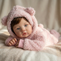 NPK Abigail 19-inch Newborn Baby Doll - Lifelike Cuddly Realistic 3D Skin with Visible Veins Multiple Layers Painting