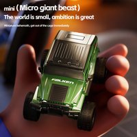 2026 New 1:64 Scale 4wd Rc Monster Truck Off-Road Remote Control Car Mini Desktop Toy Vehicle For Kids Adults
