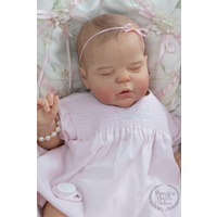 18-20Inch Close Eyes Washable Alexis Bebe Reborn Girl With Painted Hair Full Boy Soft Vinyl Doll Handmade Lifelike Newborn Doll