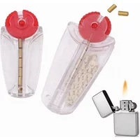 Flint Stone Cotton Wick Replacement Suit Flint Thread Starter Dispenser for Smoking Oil Kerosene Lighters Cigarette Accessorie