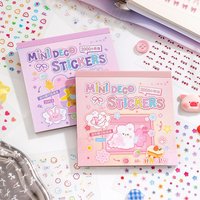 Mr. Paper 25pcs Fingertip Fairy Tale Series Stickers - Mini Die-Cut Journal Decorative Supplies, Creative Collage DIY Calendar