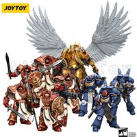 JOYTOY 1/18 Action Figures 40K The Horus Heresy Lieutenant Titus Warmaster Horus Blood Angels Sanguinius Tyranids Anime Model