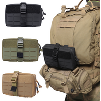 1pc Tactical Molle EDC Medical Pouch Outdoor Camping Hunting First Aid Kit Portable Multifunctional Survival Emergency Waist Bag