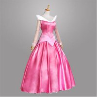Halloween Snow White Sleeping Beauty Princess Pink Blue Fairy Tale Princess Dress COSPLAY Annual Meeting Dress