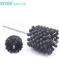VEYER 4-110mm Flex Ball Hone Deburring Brush CNC Grit240 Honing Tool For Cylinders Cutter Router Bit Rotary Deburr Tube tools