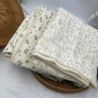Summer Baby Blanket Newborn Muslin Swaddle Wrap Blankets for Girl SBoys Baby Receiving Blanket Infant Crib Quilt Sleeping Cover